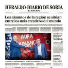 Portada de Heraldo-Diario de Soria de 19 de junio de 2024.