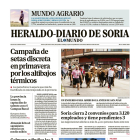 Portada de Heraldo-Diario de Soria del 24 de junio de 2024.