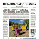 Portada de Heraldo-Diario de Soria de 3 de julio de 2024