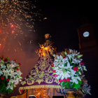 Bajada de Jesús en Almazán en las fiestas de 2023.