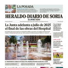 Portada de Heraldo Diario de Soria del 5 de julio de 2024.