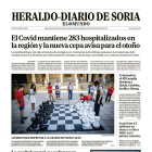 Portada de Heraldo-Diario de Soria del sábado 6 de julio de 2024.