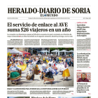 Portada de Heraldo Diario de Soria del 7 de julio de 2024