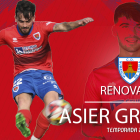 Asier Grande seguirá defendiendo los colores rojillos la próxima temporada.