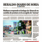 Portada de Heraldo Diario de Soria del 10 de julio de 2024.