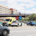 Accidente en el Caballo Blanco.