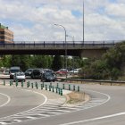 Servicios de emergencia en la rotonda del Caballo Blanco.