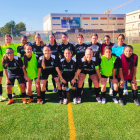 Jugadoras del Golmayo Camaretas que competirían en la Liga Regional Doble G