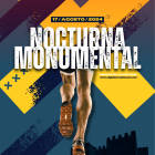 Cartel anunciador de la décima carrera Nocturna de Almazán.