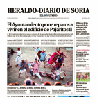 Portada de Heraldo Diario de Soria del 4 de agosto de 2024.