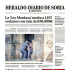 Portada de Heraldo Diario de Soria del 6 de agosto de 2024.