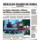 Portada de Heraldo Diario de Soria del 7 de agosto de 2024.