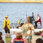 Concierto en las aguas del embalse de la Cuerda del Pozo.