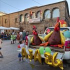 Recorrido del Gallo Roque en la camioneta