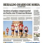 Portada de Heraldo-Diario de Soria de 12 de agosto de 2024.