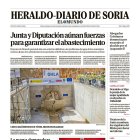 Portada de Heraldo-Diario de Soria de 13 de agosto de 2024.