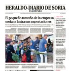 Portada de Heraldo-Diario de Soria de 19 de agosto de 2024.