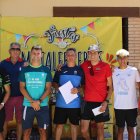 Ganadores de la prueba masculina en Matalebreras.