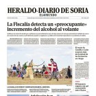 Portada de Heraldo-Diario de Soria de 18 de agosto de 2024