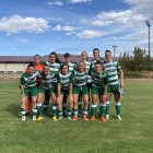 Uno de los onces del San José Femenino en el Torneo.