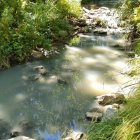 Estado del río Linares en la imagen facilitada por el grupo ecologista.