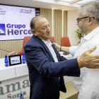 Francisco Rubio y Alfredo Cabrerizo oficializaban la continuidad del patrocinio de Grupo Hercer con el Río Duero Soria