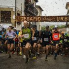 Imagen de la salida del Desafío Open con la lluvia como protagonista desde el inicio.