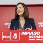 La portavoz federal del PSOE, Esther Peña