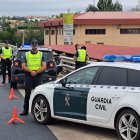 Agentes de la Guardia Civil en Soria.