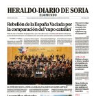 Portada de Heraldo-Diario de Soria de 6 de septiembre de 2024.