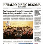 Portada de Heraldo-Diario de Soria de 9 de septiembre de 2024.