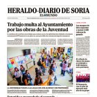 Portada de Heraldo-Diario de Soria de 10 de septiembre de 2024.