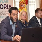 Pablo Sabín, Yolanda de Gregorio e Ignacio Serrano.