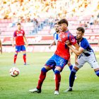 Ribeiro marcaba un golazo para abrir el camino del la victoria del Numancia ante el Compos