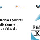 Conversaciones políticas de El Mundo recibe al alcalde de Valladolid.