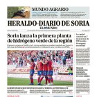 Portada de Heraldo-Diario de Soria de 16 de septiembre de 2024.