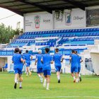 Entrenamiento del Almazán en La Arboleda.