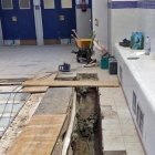 Detalle de las obras que se ejecutaron en la Juventud a principios del verano.HDS