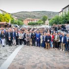 Foto de familia del Día de la Provincia con los alcaldes.