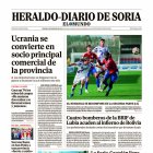 Portada de Heraldo Diario de Soria del 22 de septiembre de 2024