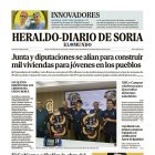 Portada de Heraldo-Diario de Soria de 1 de octubre de 2024.