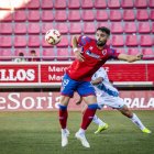 Jony ha sido el autor de los dos últimos goles del Numancia con sendos remates de cabeza.