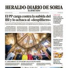 Portada de Heraldo-Diario de Soria de 2 de octubre de 2024