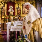 El oficio fue celebrado en la remodelada Concatedral de San Pedro