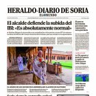 Portada de Heraldo-Diario de Soria de 3 de octubre de 2024