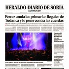 Portada de Heraldo-Diario de Soria de 5 de octubre de 2024