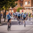 Imagen de la carrera celebrada en la matinal del sábado en el circuito de la Avenida de la Constitución.