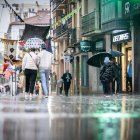 El temporal provoca fuertes rachas de viento y lluvia.