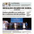 Portada de Heraldo Diario de Soria del 11 de octubre de 2024.