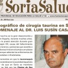 Portada del número 64 de Soria Salud.